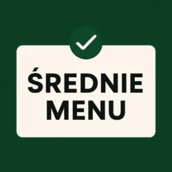 Średnie menu
